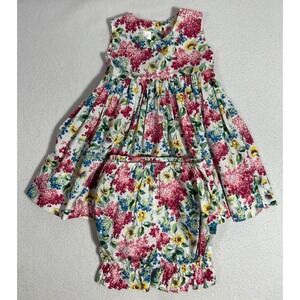 Strasburg Floral Baby Dress W/ Bloomers 6 Months Princess Cottagecore